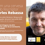 Conversam amb l'escriptor Carles Rebassa a Ciutadella