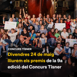 El Concurs Tísner de Creació de Jocs de Català lliurarà els premis de la 9a edició el divendres 24 de maig al Teatre Poliorama de Barcelona