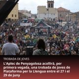 Organitzem, per primera vegada, la Trobada de Joves de Plataforma per la Llengua: serà a l'Aplec de Penyagolosa entre el 27 i el 29 de juny