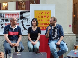 "Què pots fer tu per defensar el català a l'escola?" a Igualada