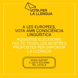 El dret de comunicar-se en català amb les institucions i l'oficialitat, les propostes de més consens entre els partits per a les eleccions europees