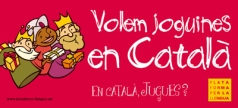 Volem joguines en català