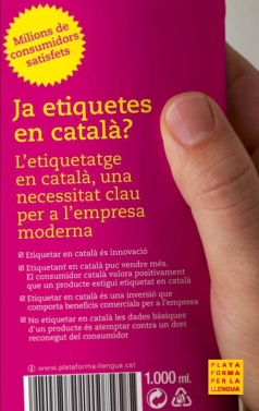 Desplegable “Consum responsable en català”