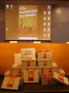 Acte final "A la universitat en català!"