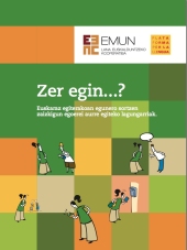 Portada Què faig si....? Eusquera