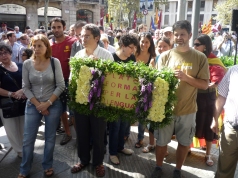 Ofrena floral Diada 2011