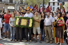 Ofrena floral Diada 2011 (Barcelona)