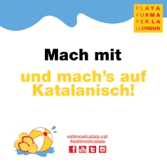 I love Catalan - alemany