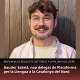 Gautier Sabrià, nou delegat de Plataforma per la Llengua a la Catalunya del Nord