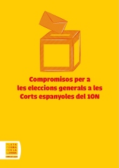 Compromisos per a les eleccions generals a les Corts espanyoles del 10N