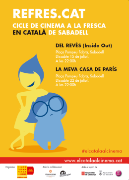 Cinema a la fresca a Sabadell