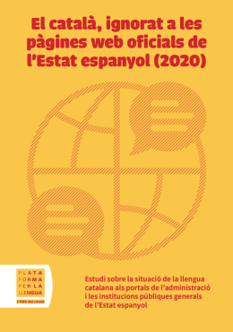 Only 1% of Spanish State websites are fully translated into Catalan